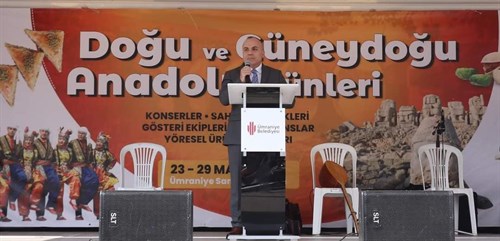 Kaymakamımız Cengiz Ünsal, Ümraniye Belediyesi Tarafından Düzenlenen “Doğu ve Güneydoğu Anadolu Günleri” Açılış Programına Katıldı